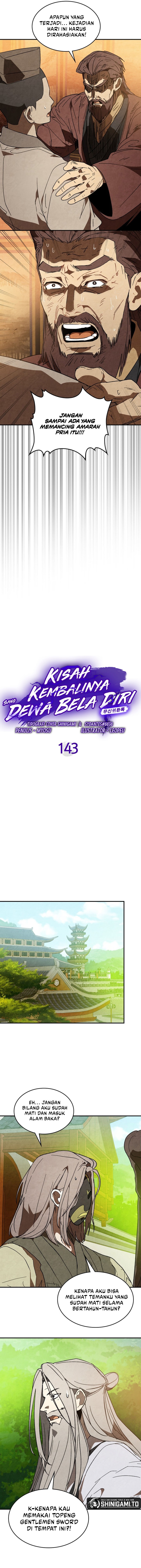 Chronicles Of The Martial God’s Return Chapter 143 Bahasa Indonesia