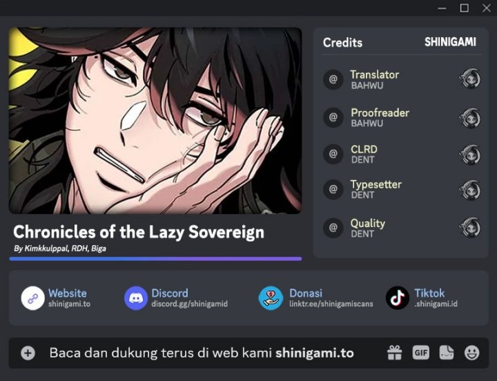 Chronicles of the Lazy Sovereign Chapter 23 Bahasa Indonesia