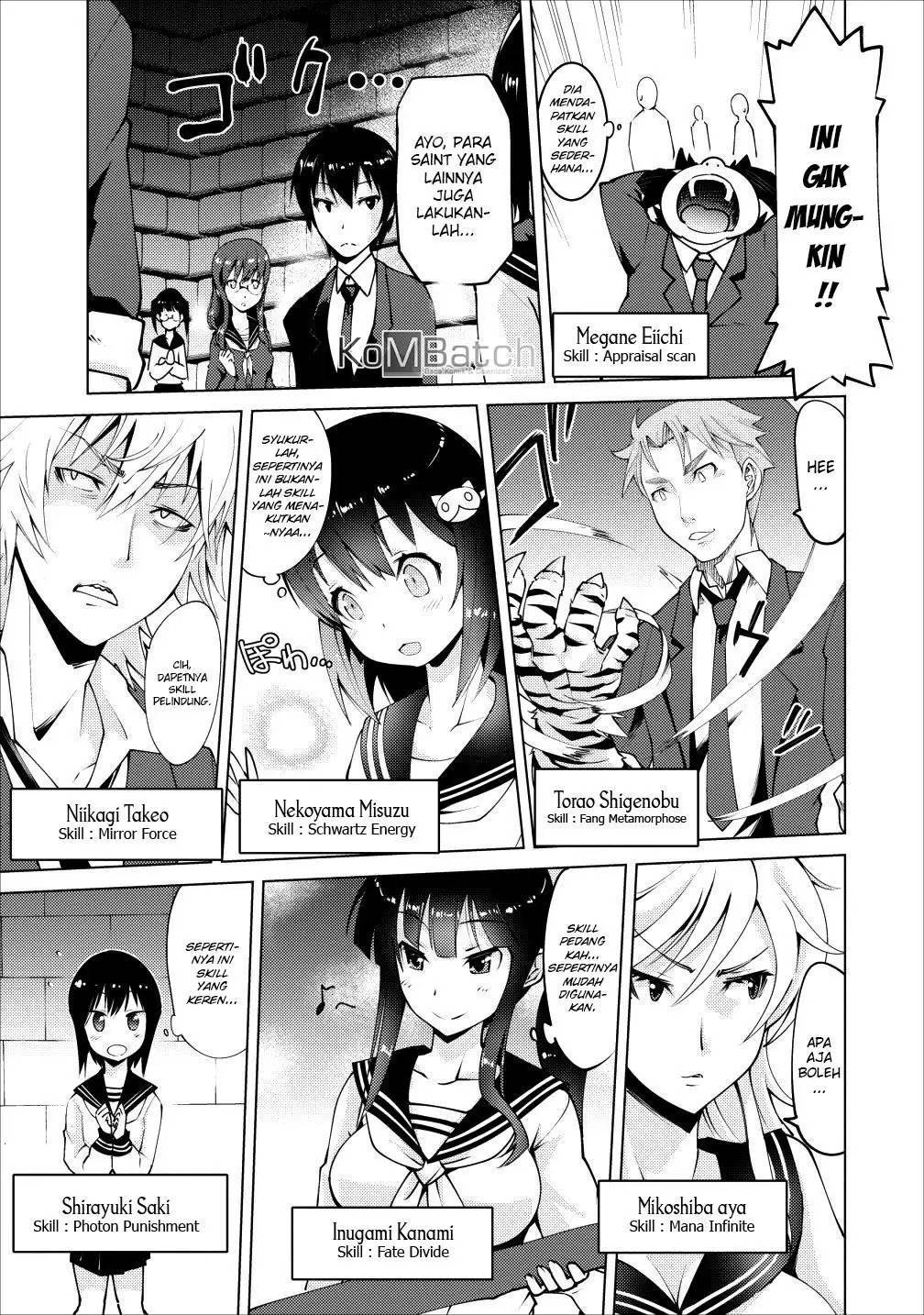 Class Ten’i de Ore dake Haburareta no de, Doukyuusei Harem Tsukuru Koto ni shita chapter 1