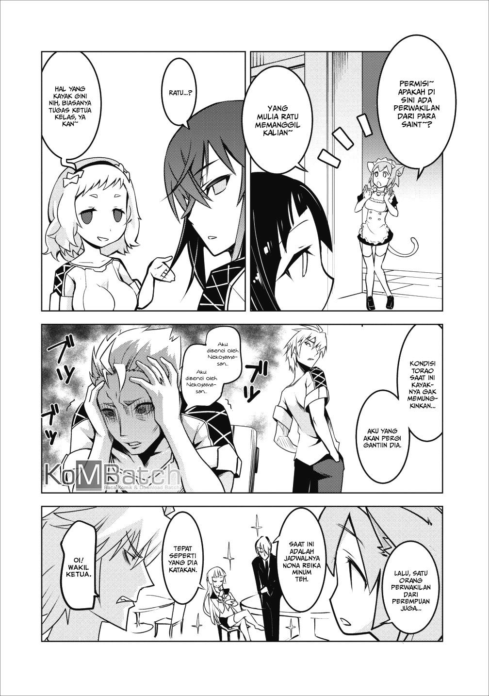 Class Ten’i de Ore dake Haburareta no de, Doukyuusei Harem Tsukuru Koto ni shita Chapter 04 Bahasa Indonesia