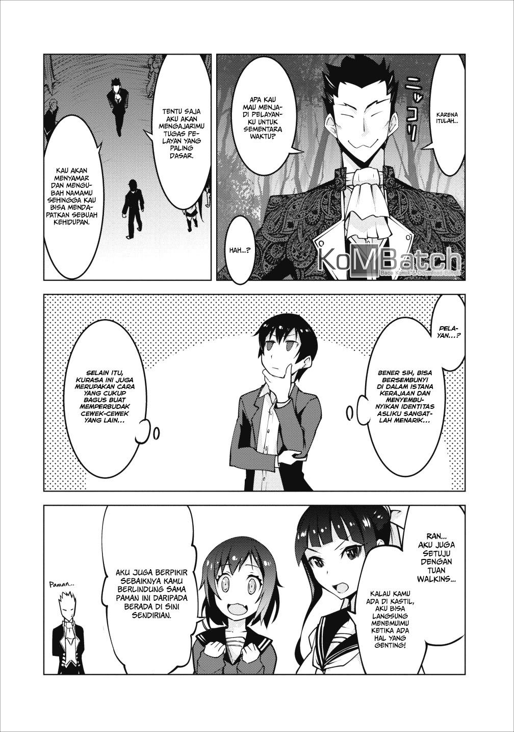 Class Ten’i de Ore dake Haburareta no de, Doukyuusei Harem Tsukuru Koto ni shita Chapter 04 Bahasa Indonesia