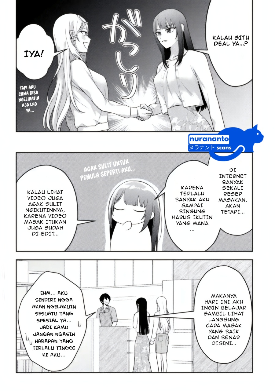 Class de Ichiban Kawaii Gal wo Ezuke Shiteiru Hanashi Chapter 04.2 Bahasa Indonesia