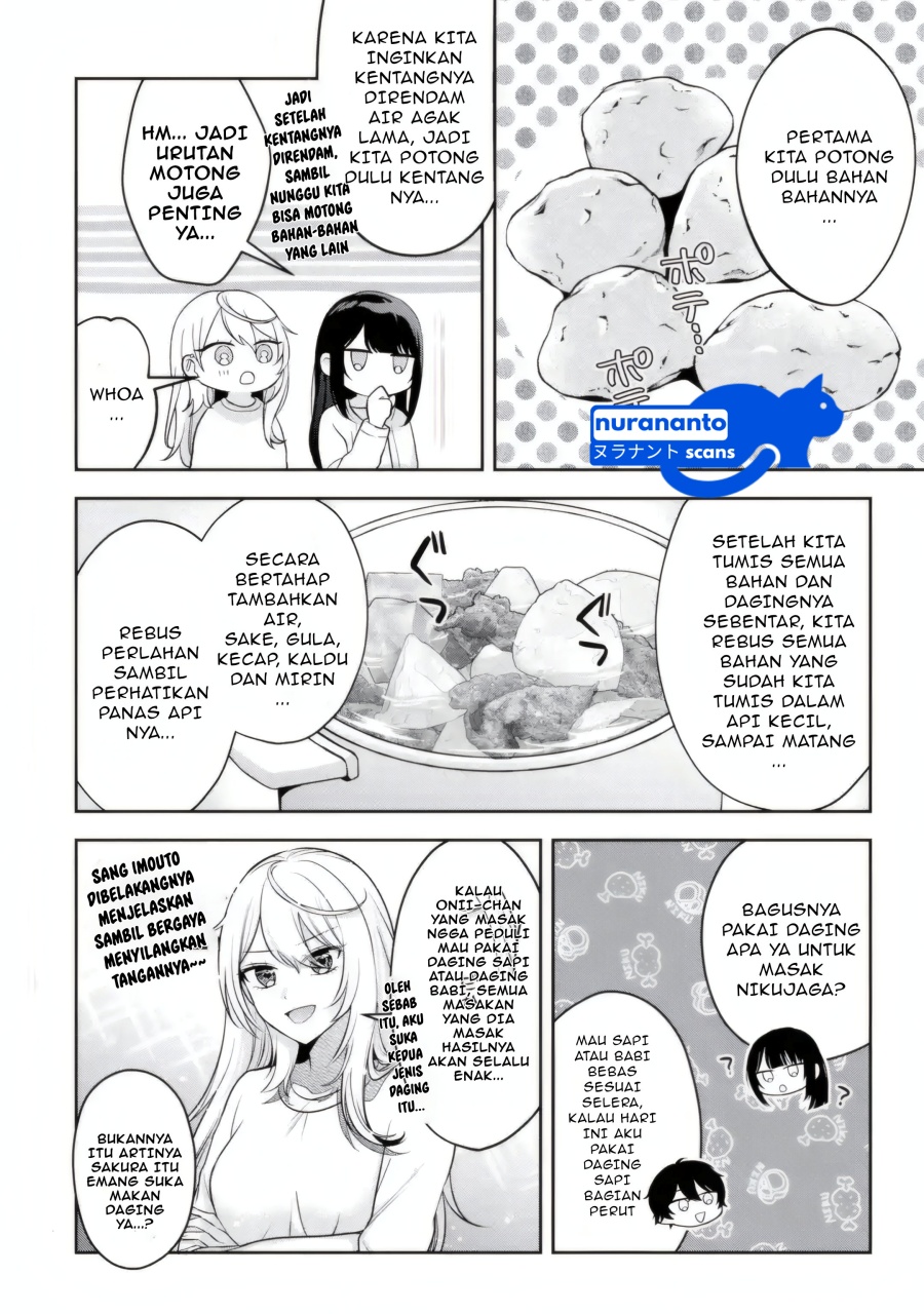 Class de Ichiban Kawaii Gal wo Ezuke Shiteiru Hanashi Chapter 04.2 Bahasa Indonesia