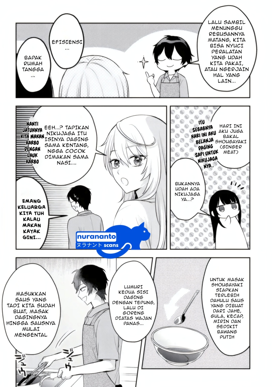 Class de Ichiban Kawaii Gal wo Ezuke Shiteiru Hanashi Chapter 04.2 Bahasa Indonesia