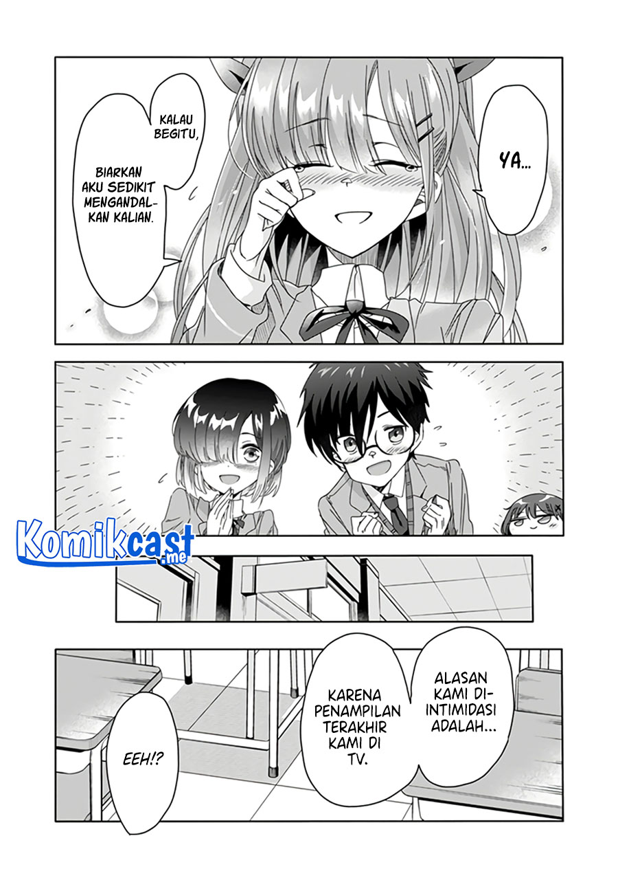 Class de Inkya no Ore ga Jitsu wa Daininki Band no Vocal na Ken Chapter 13 Bahasa Indonesia