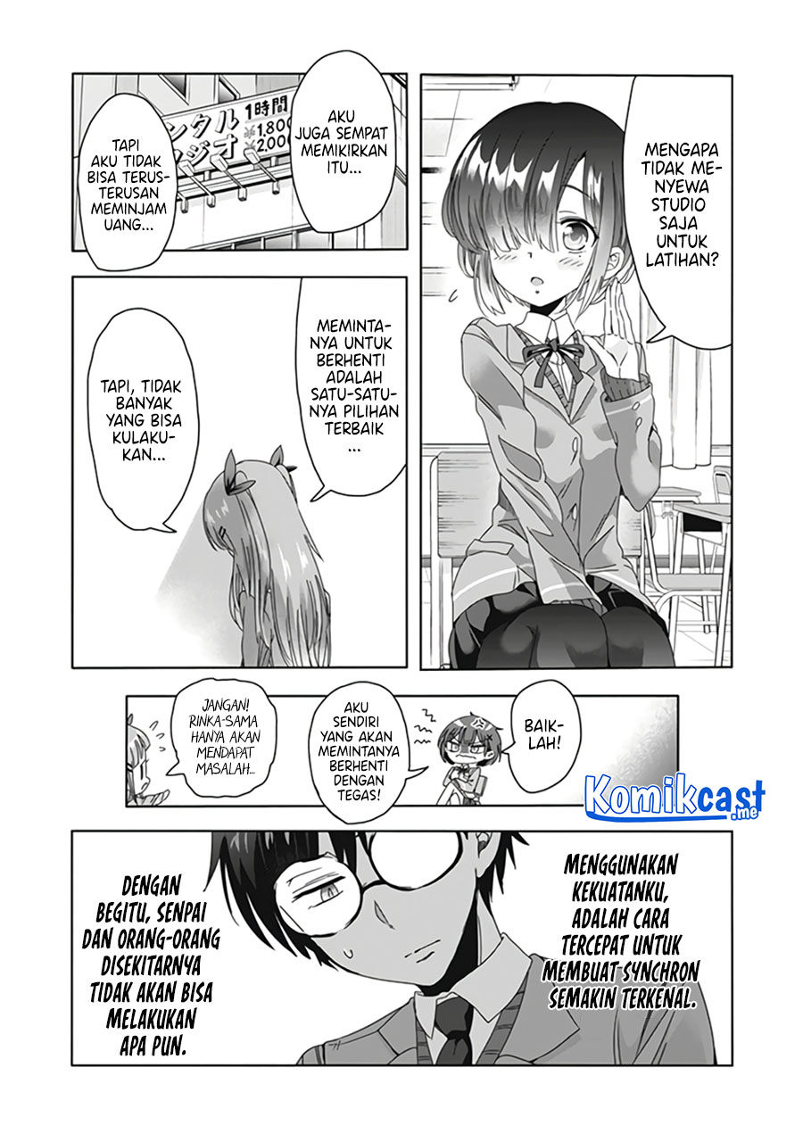 Class de Inkya no Ore ga Jitsu wa Daininki Band no Vocal na Ken Chapter 13 Bahasa Indonesia