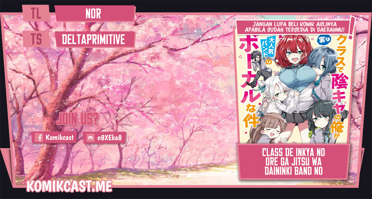 Class de Inkya no Ore ga Jitsu wa Daininki Band no Vocal na Ken chapter 14