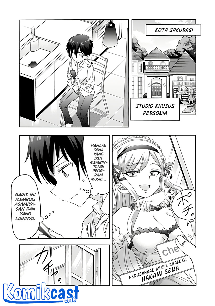 Class de Inkya no Ore ga Jitsu wa Daininki Band no Vocal na Ken chapter 14