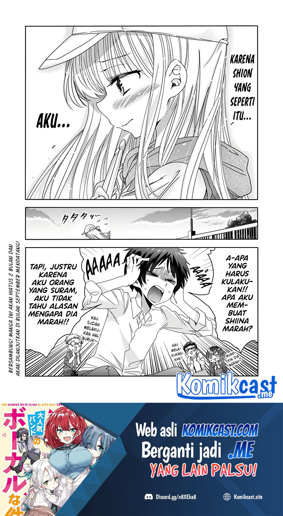 Class de Inkya no Ore ga Jitsu wa Daininki Band no Vocal na Ken chapter 14