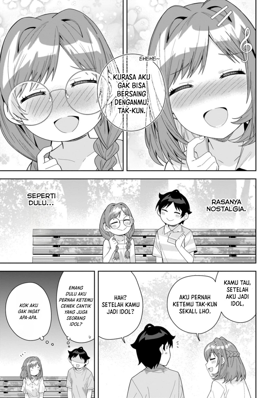 Classmate no Moto Idol ga, Tonikaku Kyodou Fushin Nan desu chapter 15
