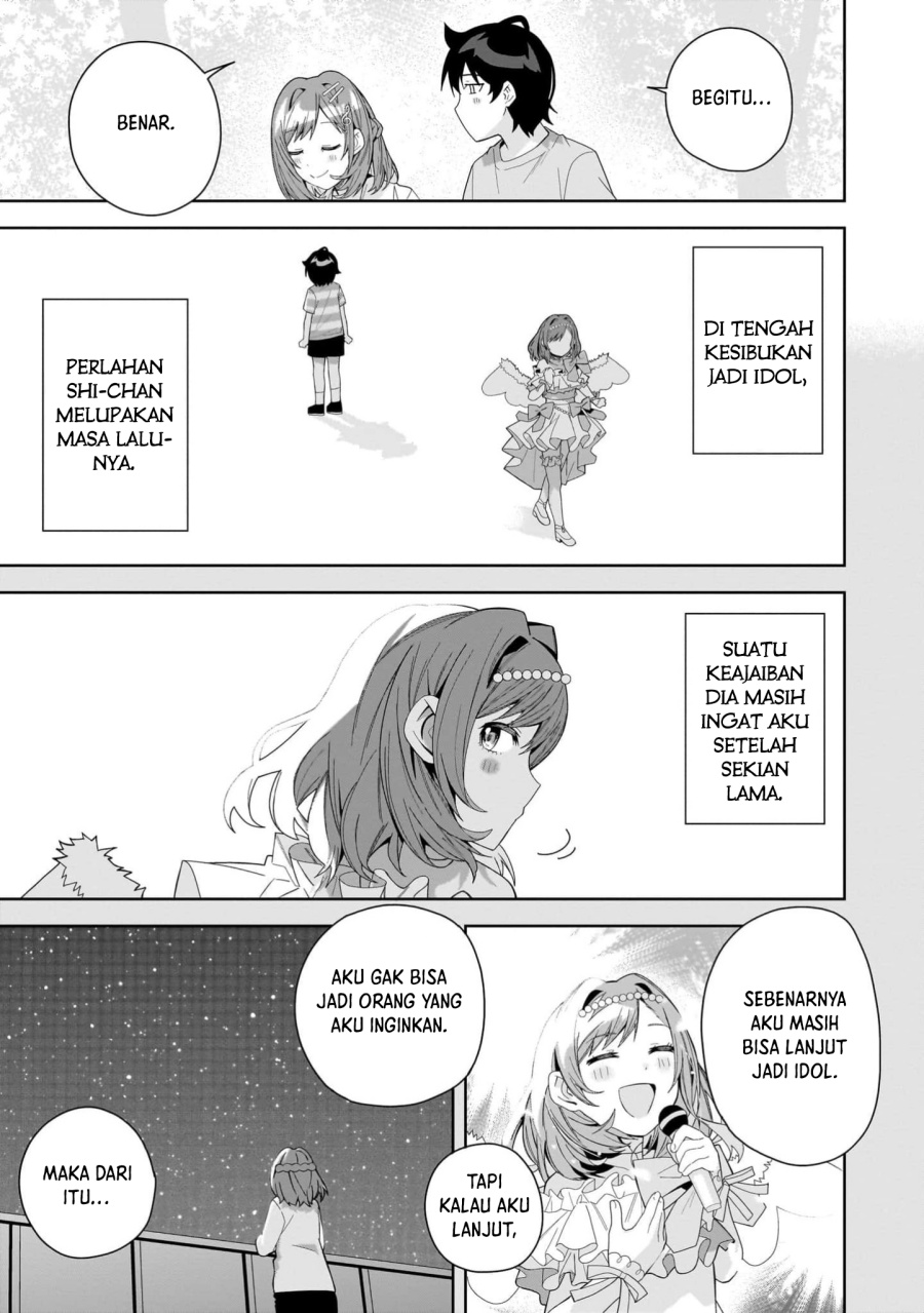 Classmate no Moto Idol ga, Tonikaku Kyodou Fushin Nan desu chapter 15