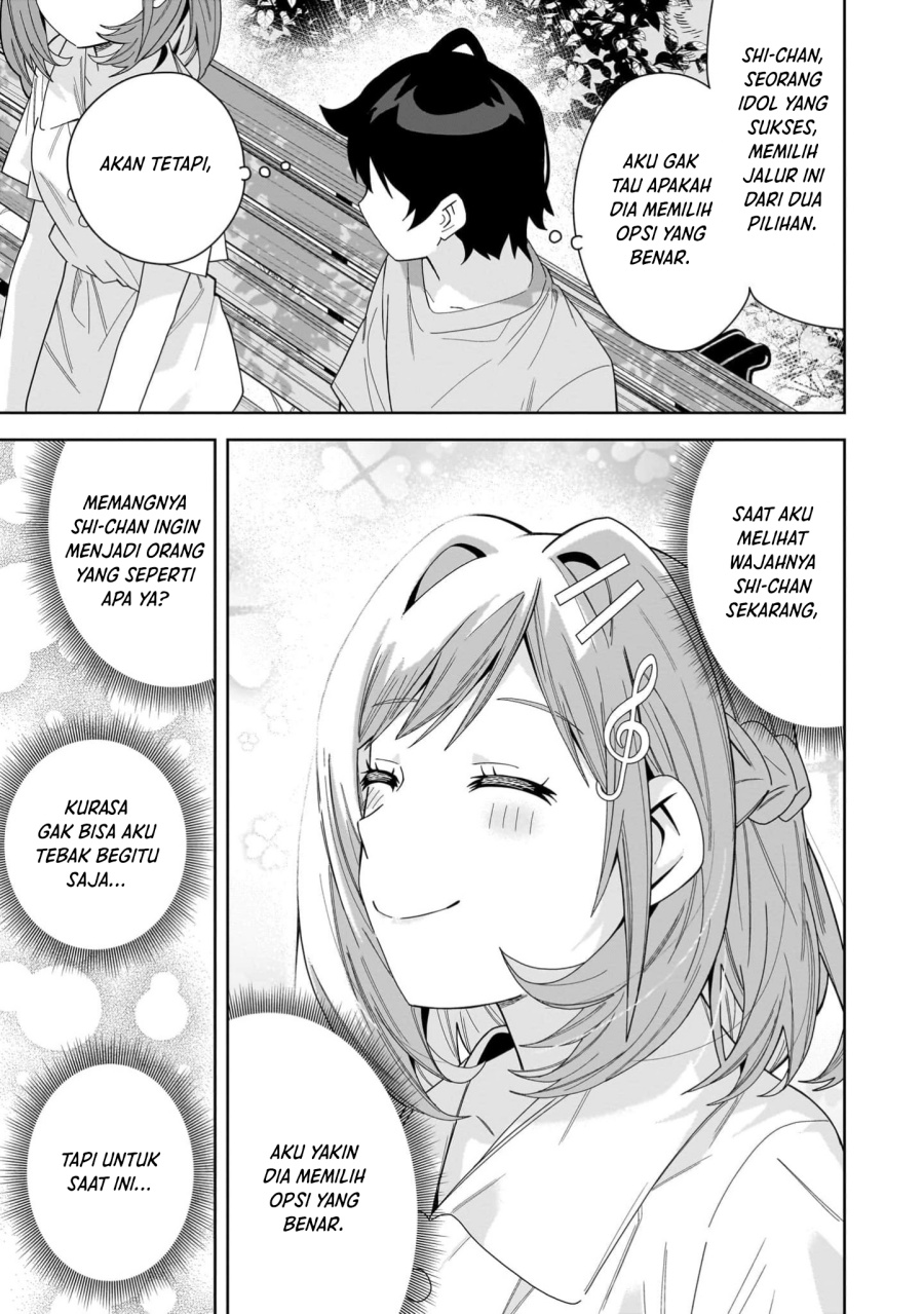 Classmate no Moto Idol ga, Tonikaku Kyodou Fushin Nan desu chapter 15