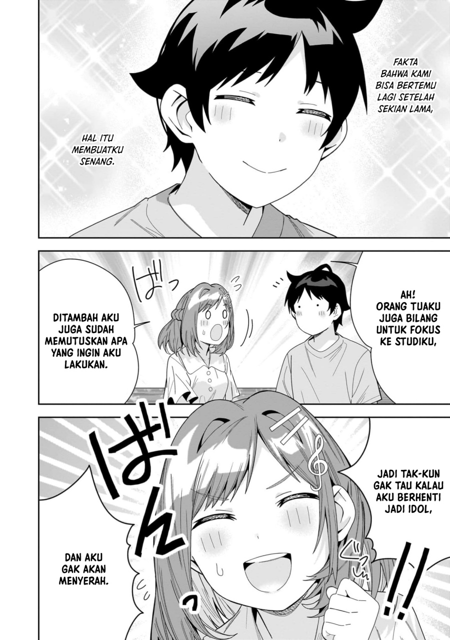 Classmate no Moto Idol ga, Tonikaku Kyodou Fushin Nan desu chapter 15