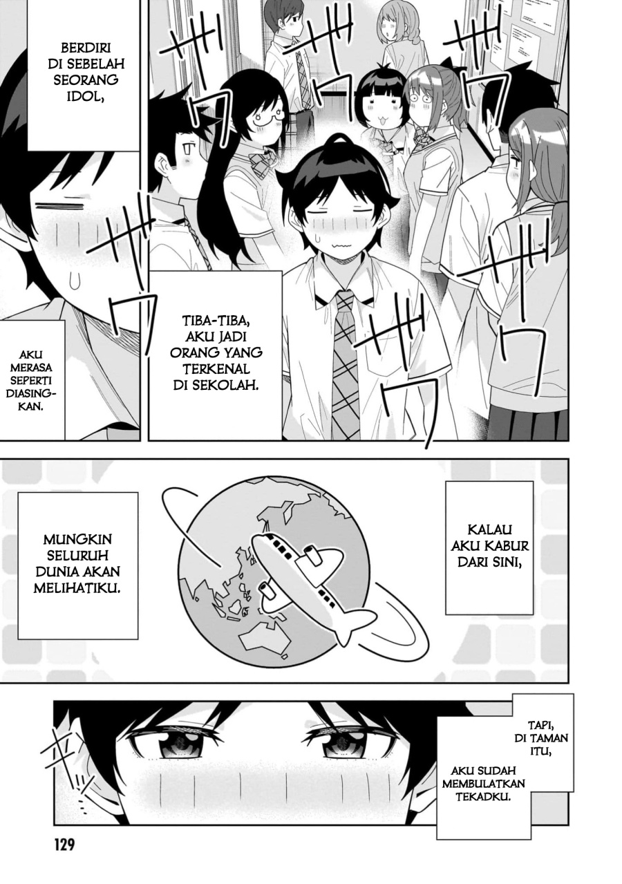 Classmate no Moto Idol ga, Tonikaku Kyodou Fushin Nan desu chapter 15