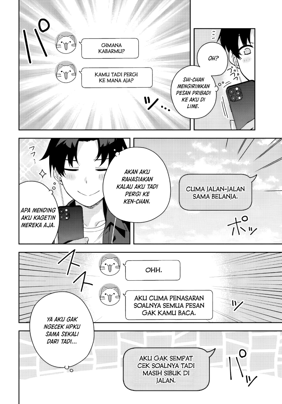 Classmate no Moto Idol ga, Tonikaku Kyodou Fushin Nan desu chapter 19
