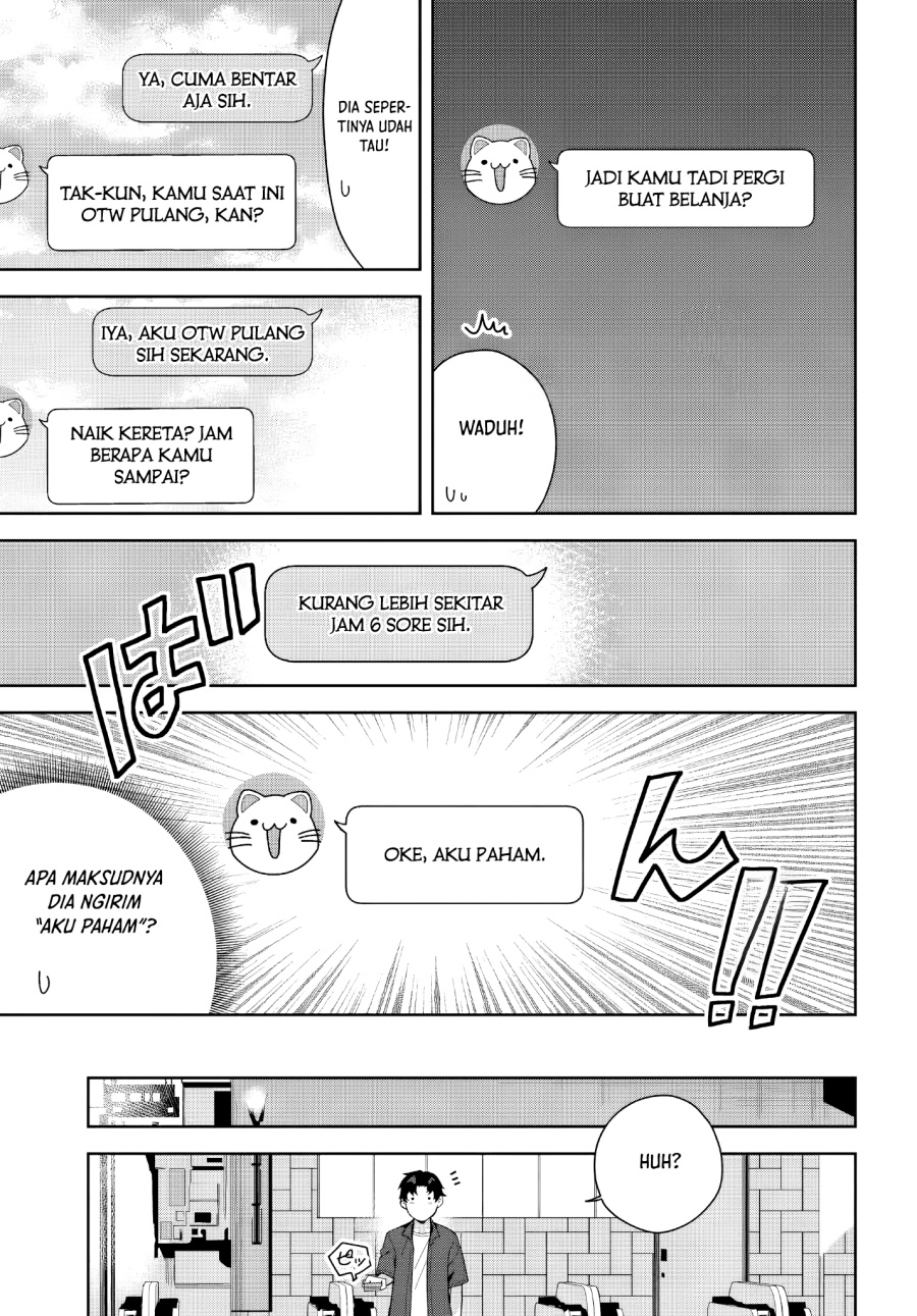 Classmate no Moto Idol ga, Tonikaku Kyodou Fushin Nan desu chapter 19