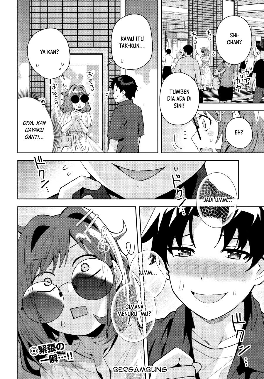 Classmate no Moto Idol ga, Tonikaku Kyodou Fushin Nan desu chapter 19