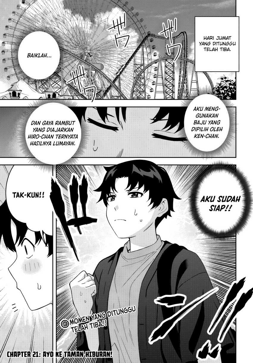 Classmate no Moto Idol ga, Tonikaku Kyodou Fushin Nan desu chapter 21