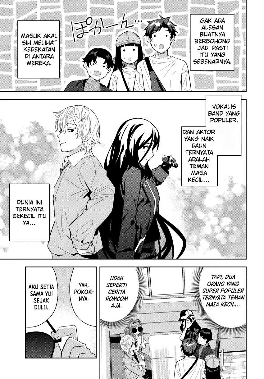 Classmate no Moto Idol ga, Tonikaku Kyodou Fushin Nan desu chapter 21