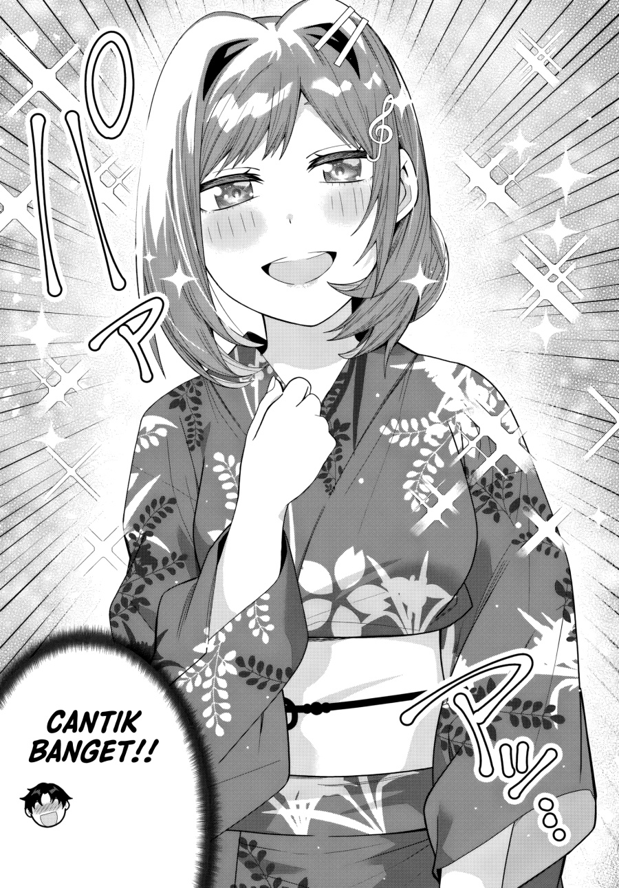 Classmate no Moto Idol ga, Tonikaku Kyodou Fushin Nan desu Chapter 23 Bahasa Indonesia