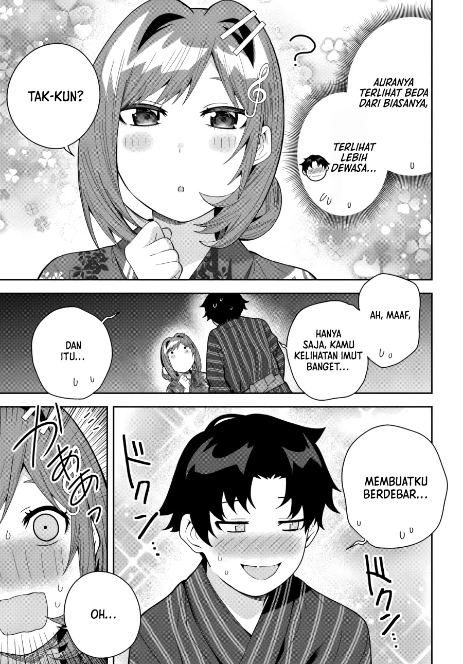 Classmate no Moto Idol ga, Tonikaku Kyodou Fushin Nan desu Chapter 23 Bahasa Indonesia