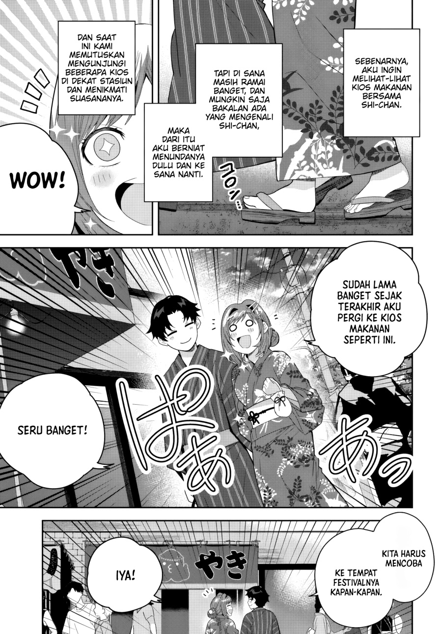 Classmate no Moto Idol ga, Tonikaku Kyodou Fushin Nan desu Chapter 23 Bahasa Indonesia