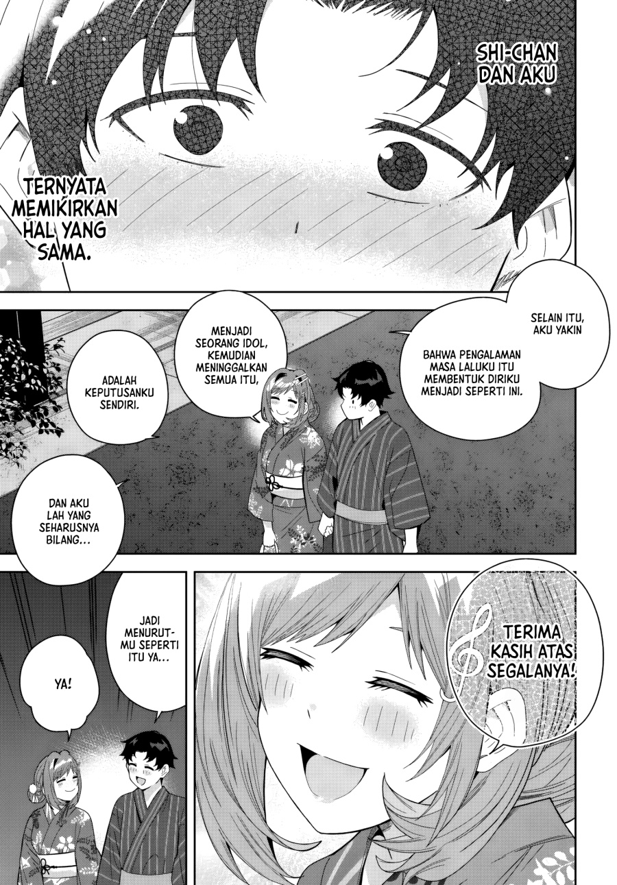 Classmate no Moto Idol ga, Tonikaku Kyodou Fushin Nan desu Chapter 23 Bahasa Indonesia