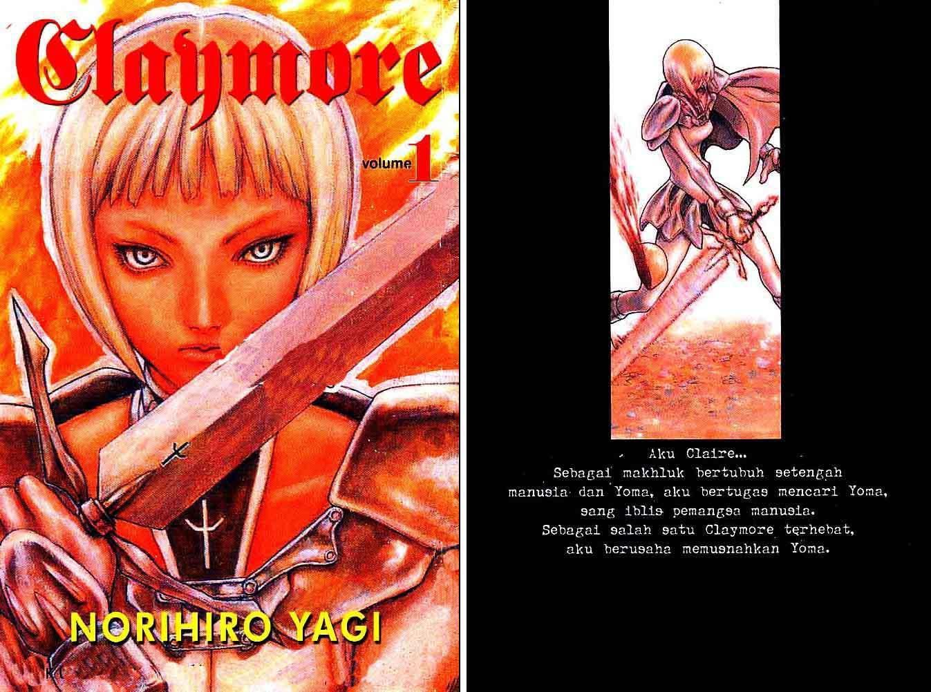Claymore Volume 1 Bahasa Indonesia