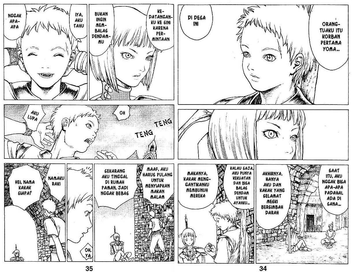 Claymore Volume 1 Bahasa Indonesia