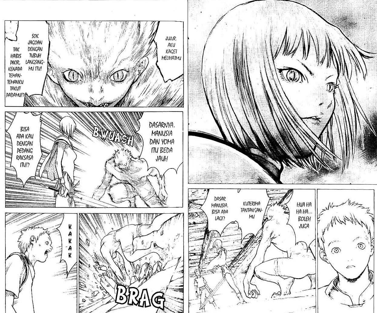 Claymore Volume 1 Bahasa Indonesia