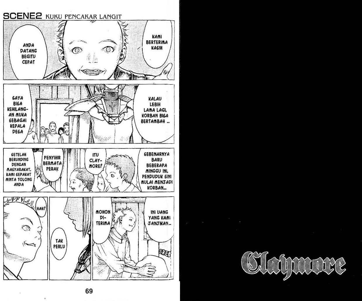 Claymore Volume 1 Bahasa Indonesia