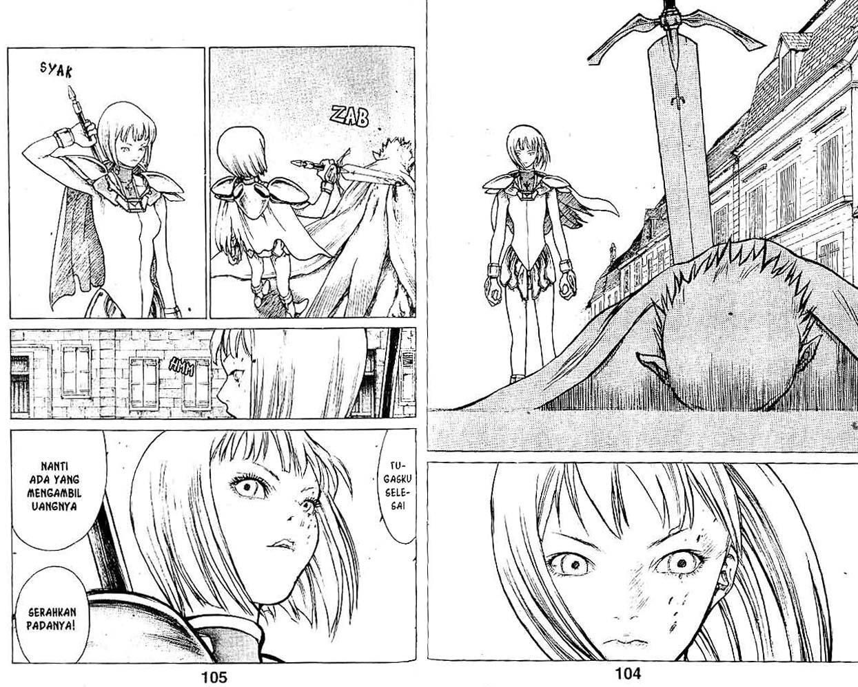 Claymore Volume 1 Bahasa Indonesia