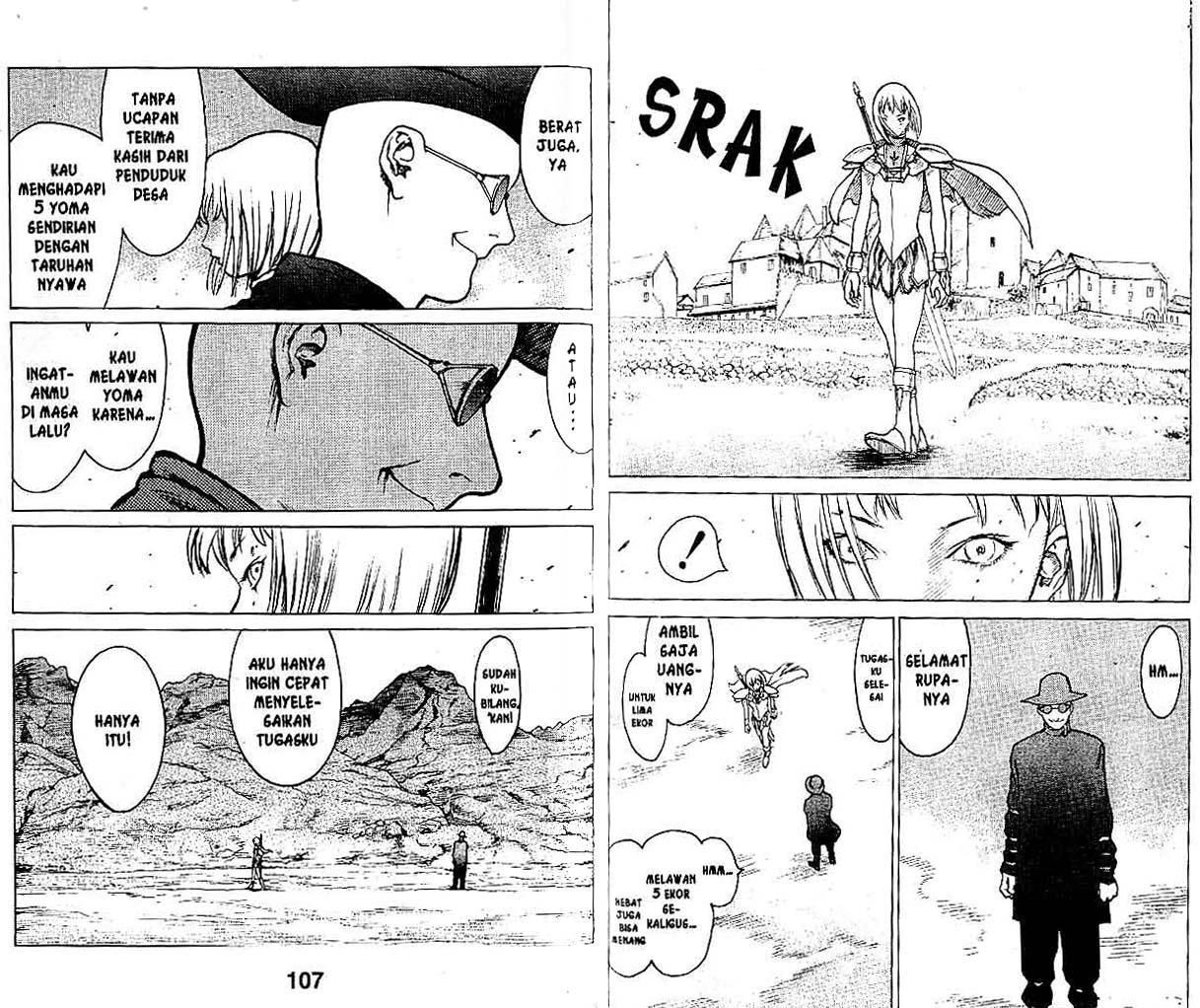 Claymore Volume 1 Bahasa Indonesia