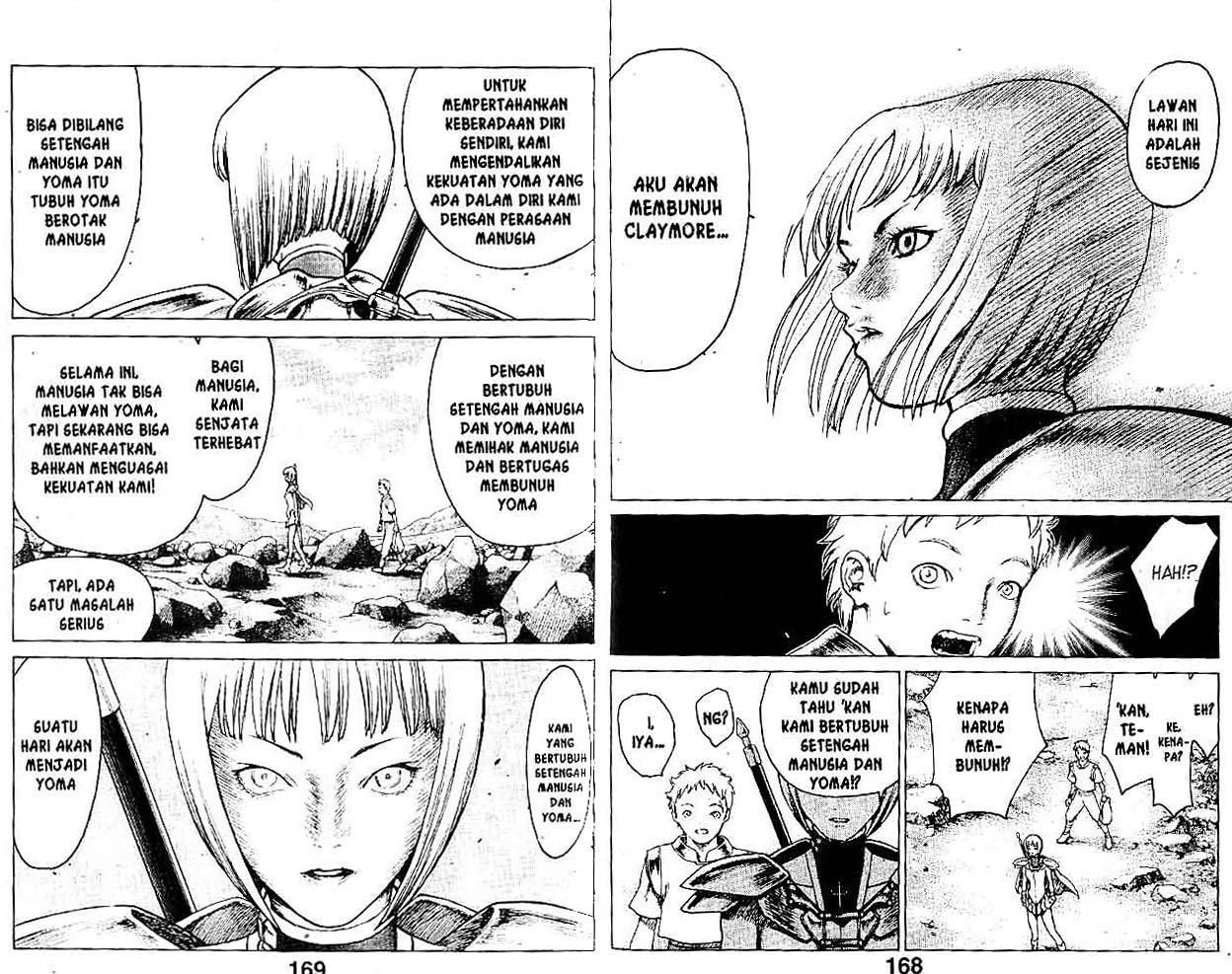 Claymore Volume 1 Bahasa Indonesia