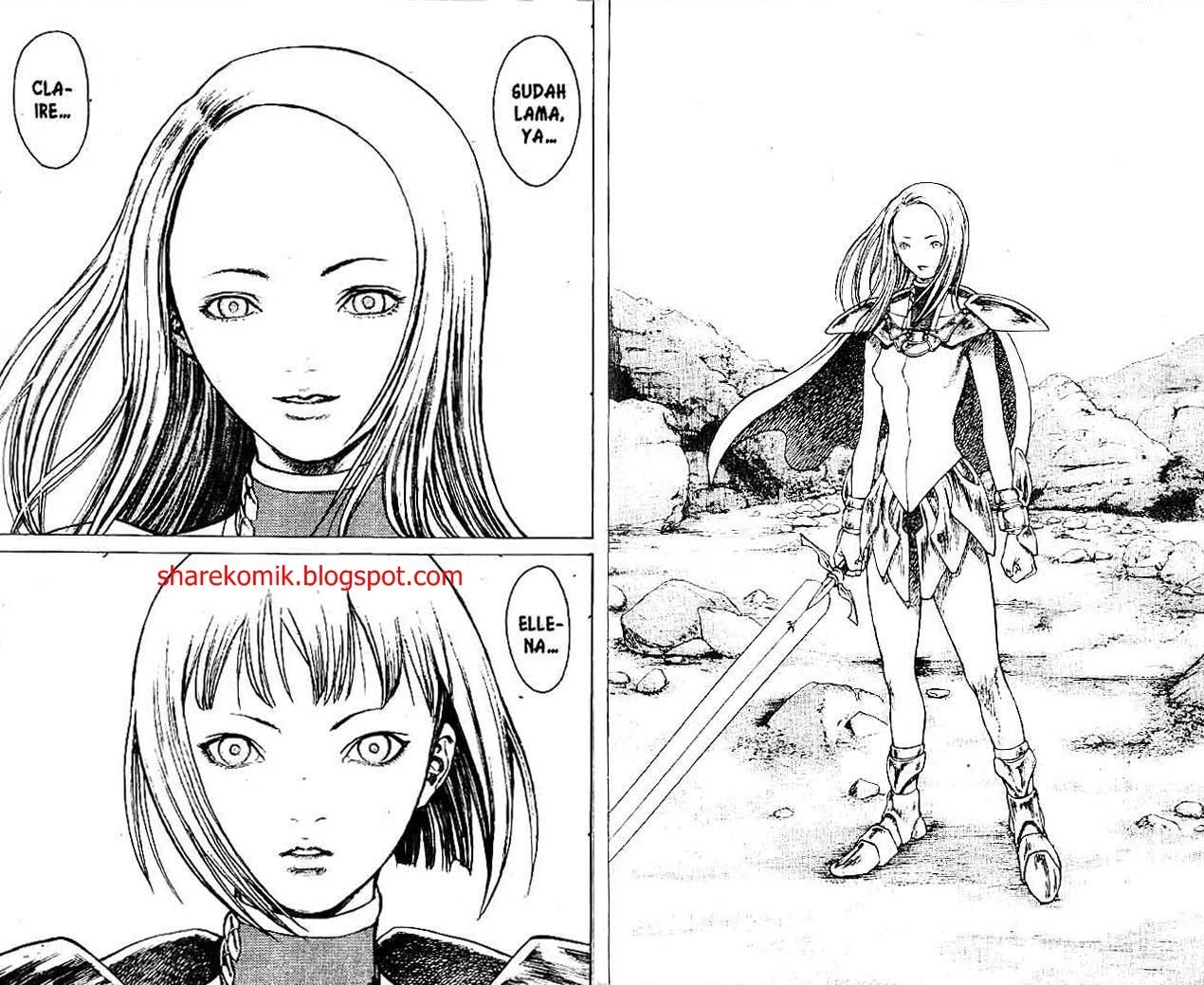 Claymore Volume 1 Bahasa Indonesia