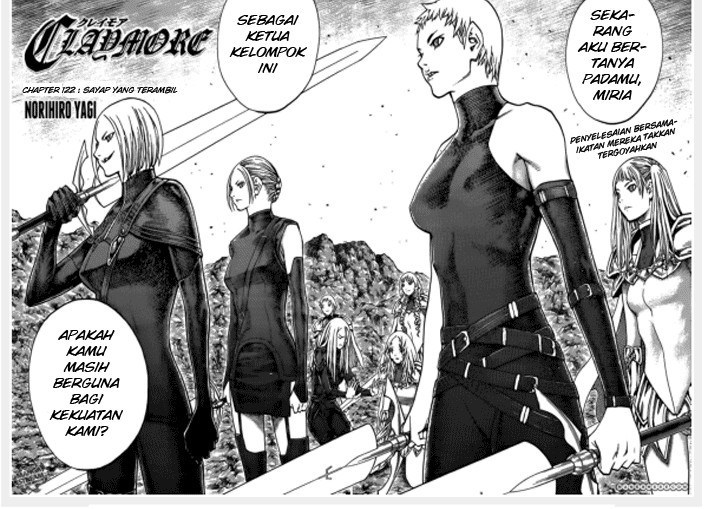 Claymore chapter 122