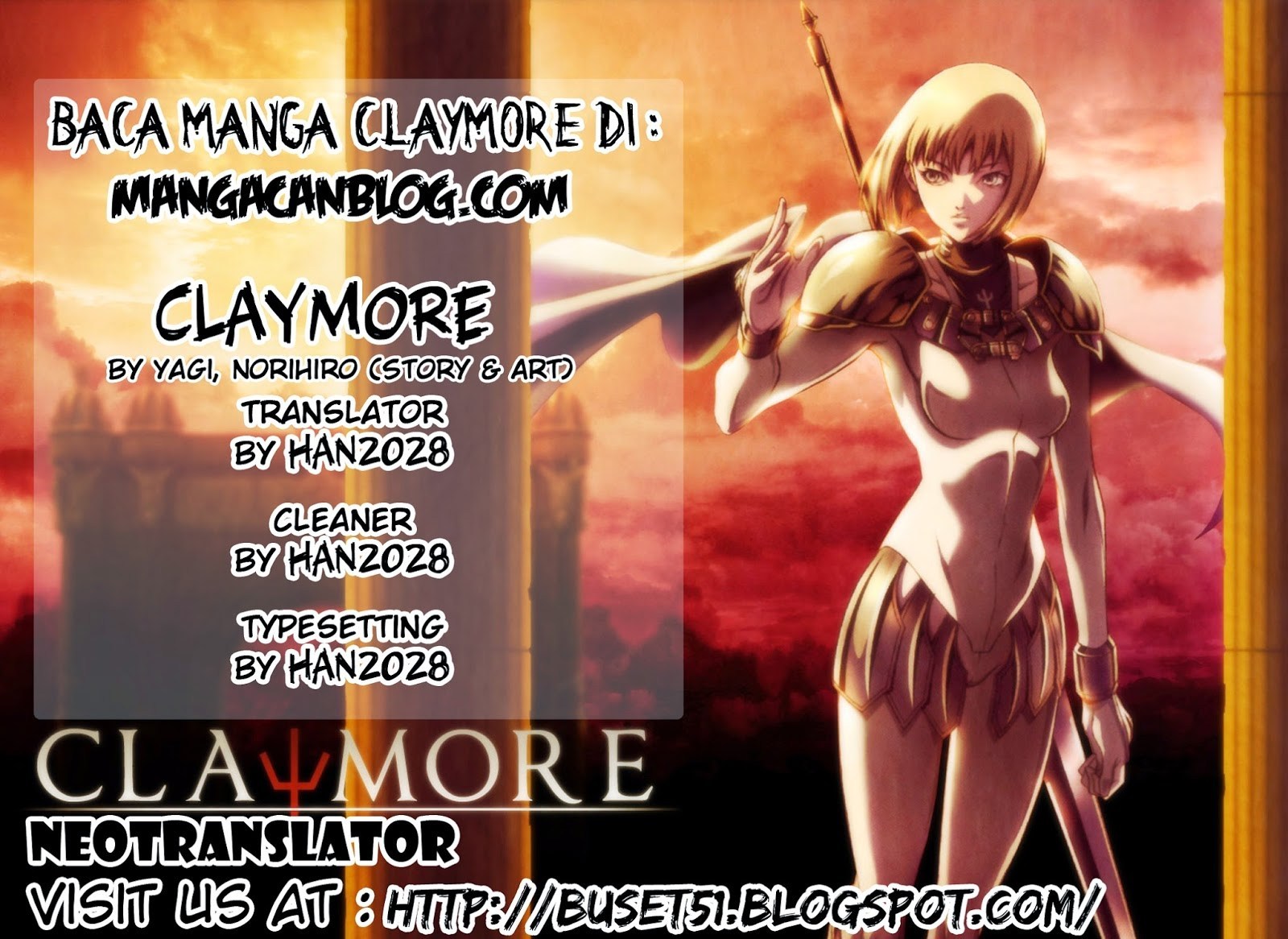 Claymore chapter 135