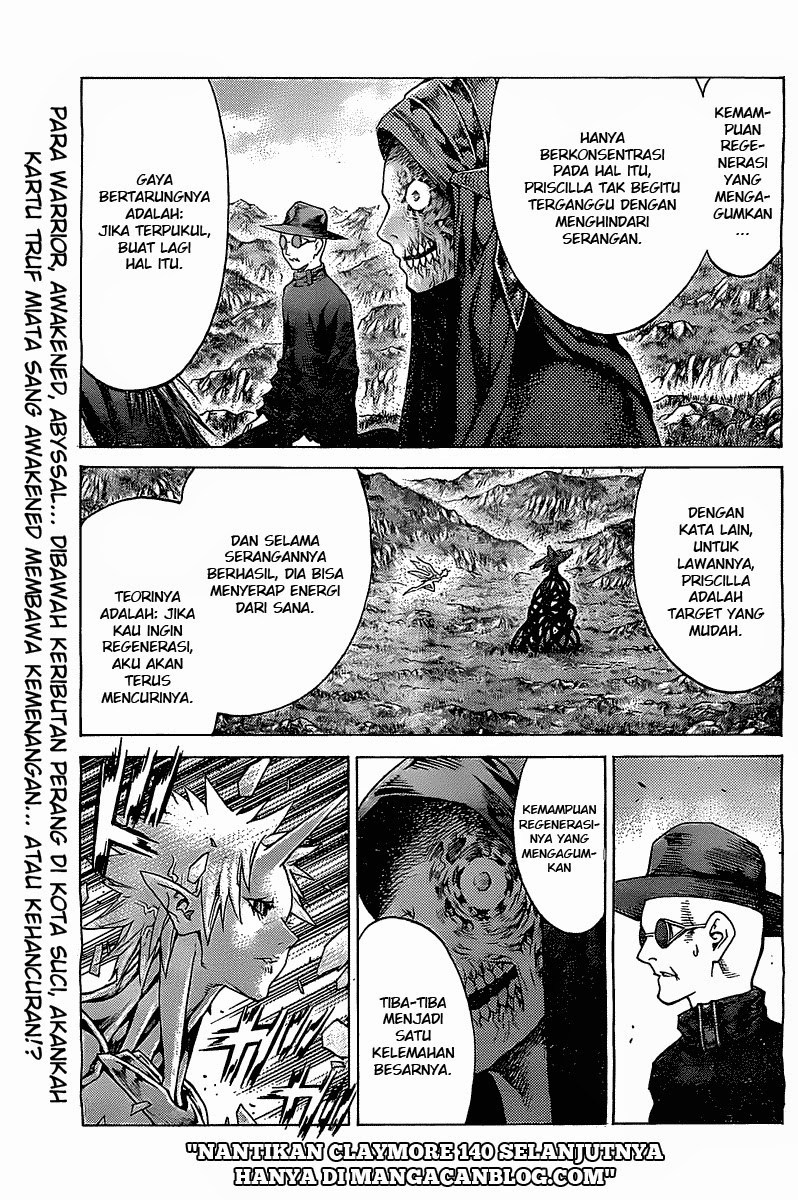 Claymore chapter 139