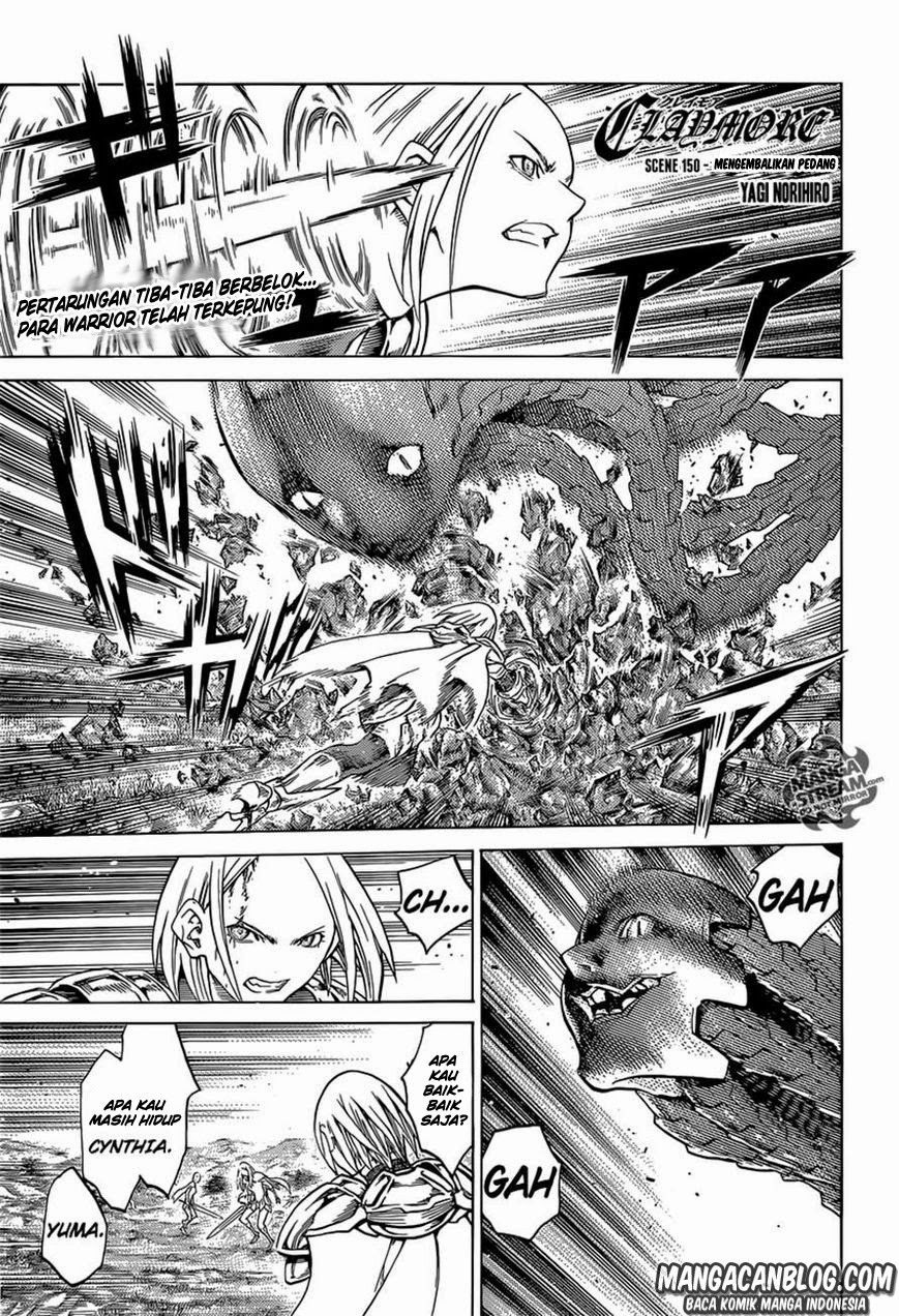 Claymore chapter 150