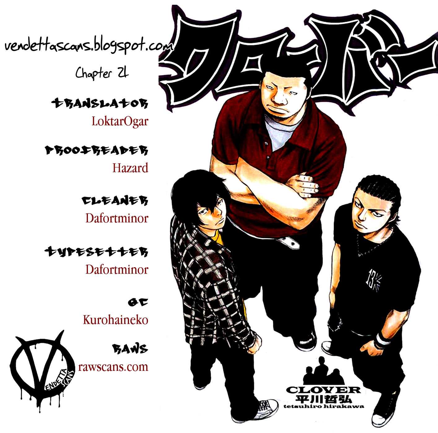 Clover (Tetshuhiro Hirakawa) Chapter 21 Bahasa Indonesia