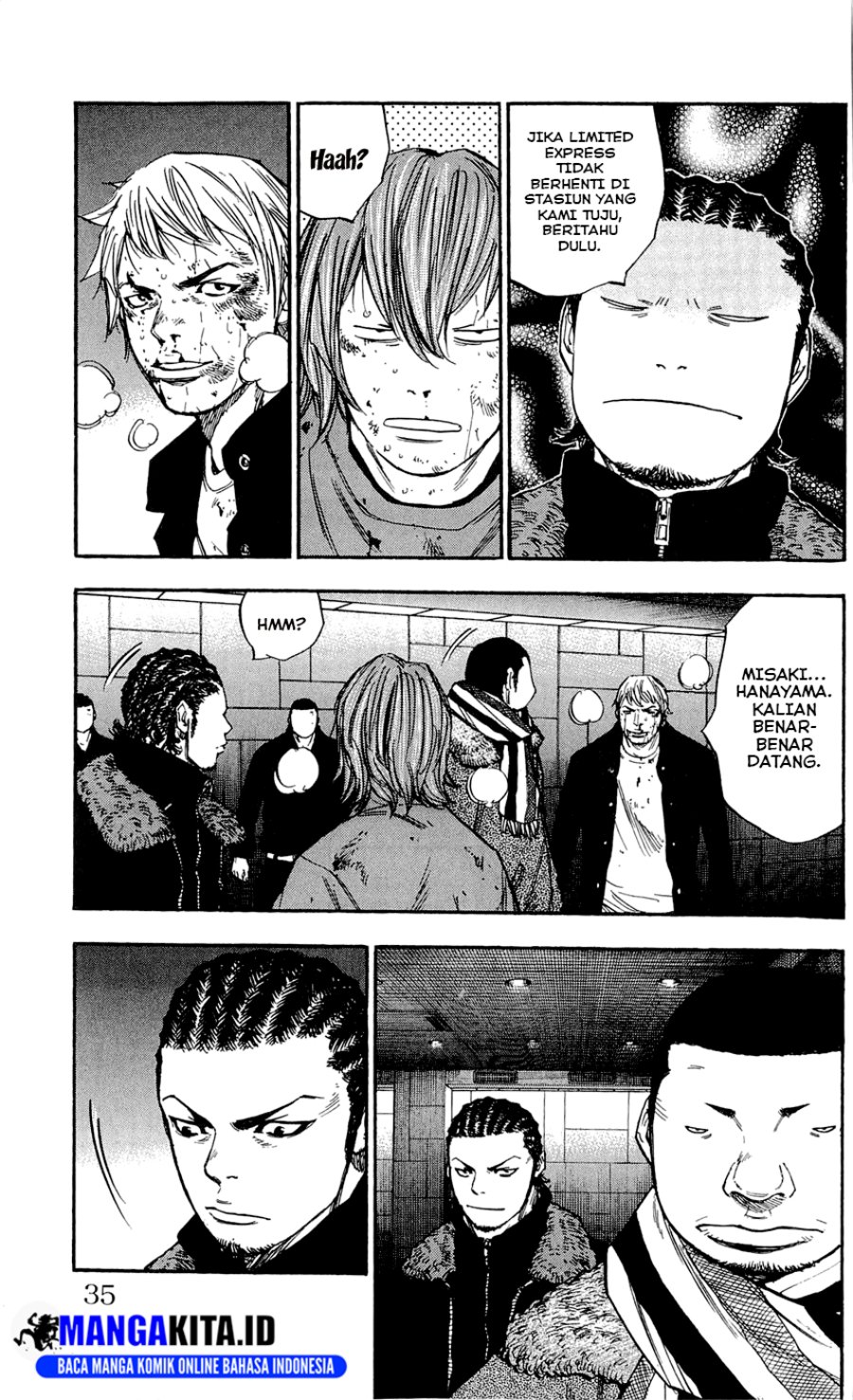 Dilarang COPAS - situs resmi www.mangacanblog.com - Komik clover tetshuhiro hirakawa 104 - chapter 104 105 Indonesia clover tetshuhiro hirakawa 104 - chapter 104 Terbaru 5|Baca Manga Komik Indonesia|Mangacan