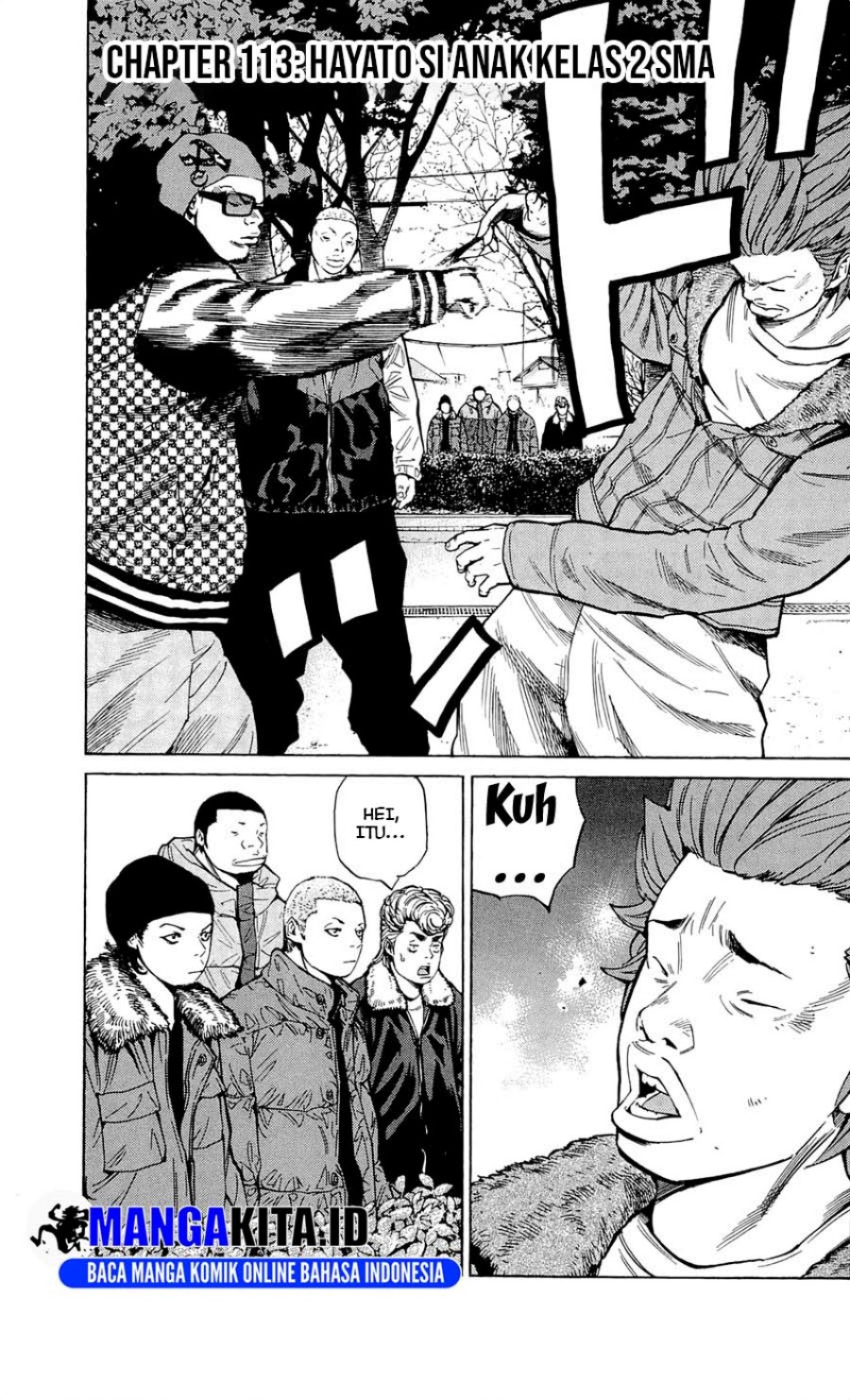 Clover (Tetshuhiro Hirakawa) Chapter 113 Bahasa Indonesia