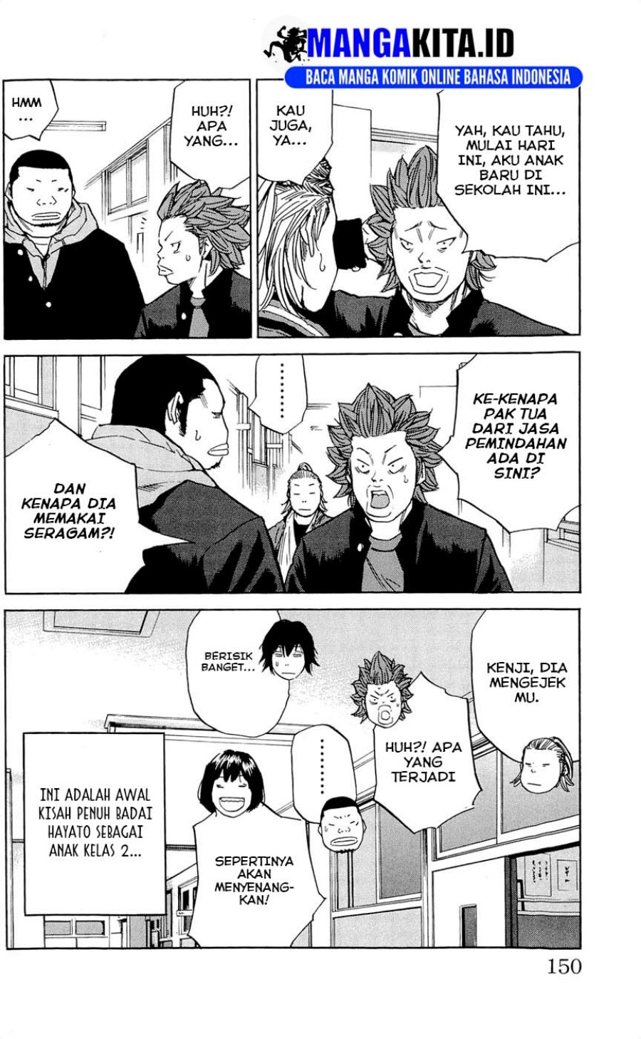 Clover (Tetshuhiro Hirakawa) Chapter 113 Bahasa Indonesia