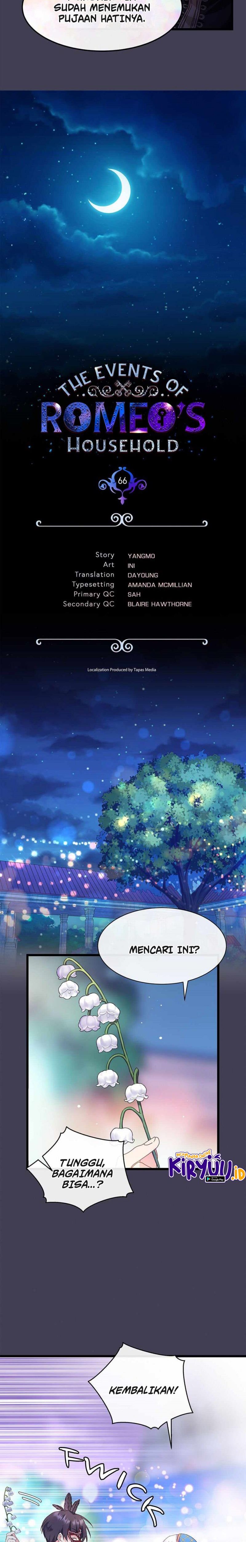 Come on Out, Romeo Chapter 66 Bahasa Indonesia