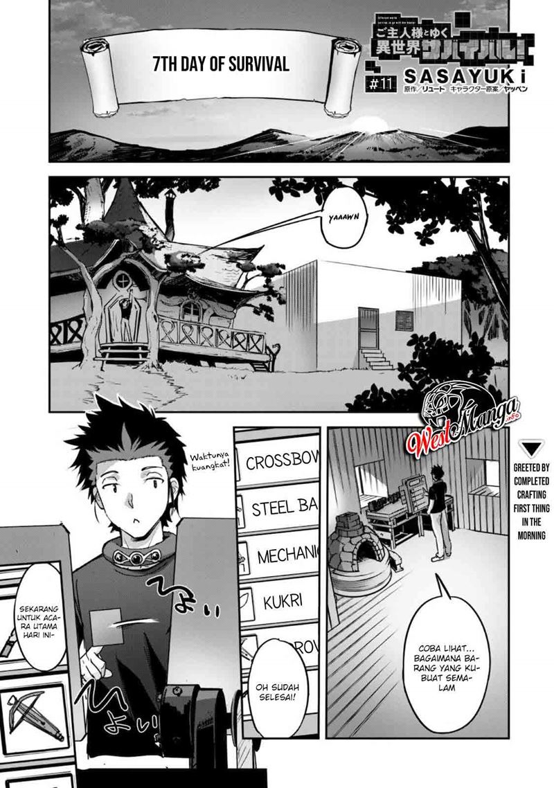 Craft Game no Nouryoku de Isekai Kouryaku!! chapter 11