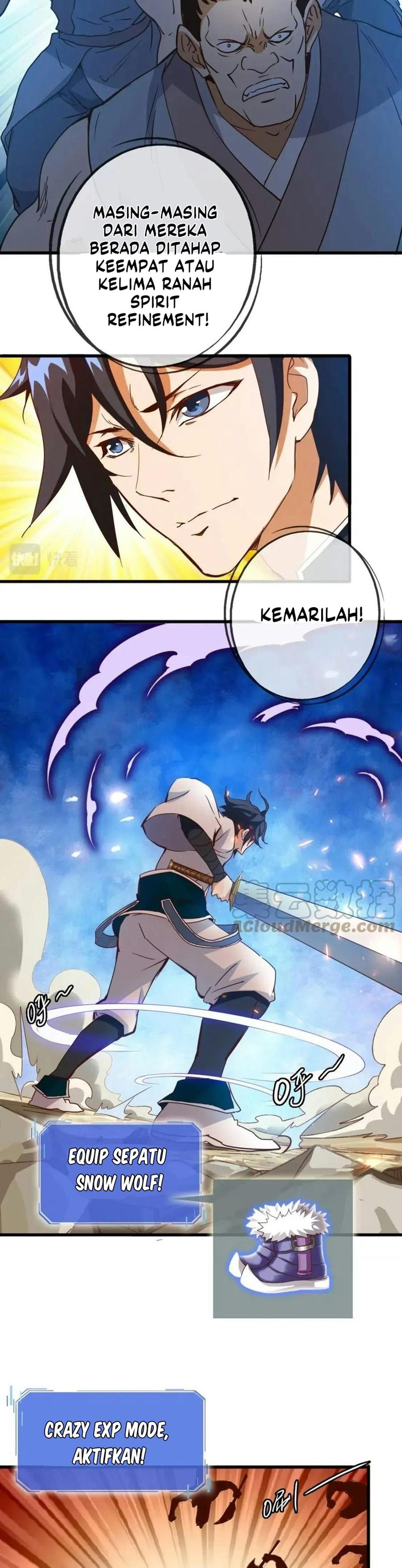 Crazy Leveling System Chapter 19 Bahasa Indonesia