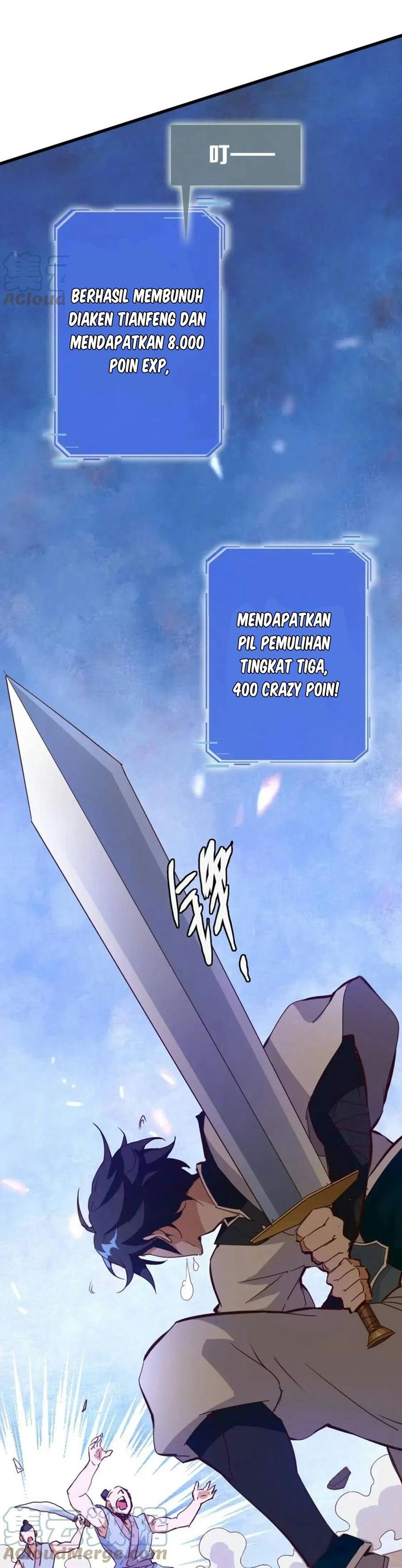 Crazy Leveling System Chapter 19 Bahasa Indonesia