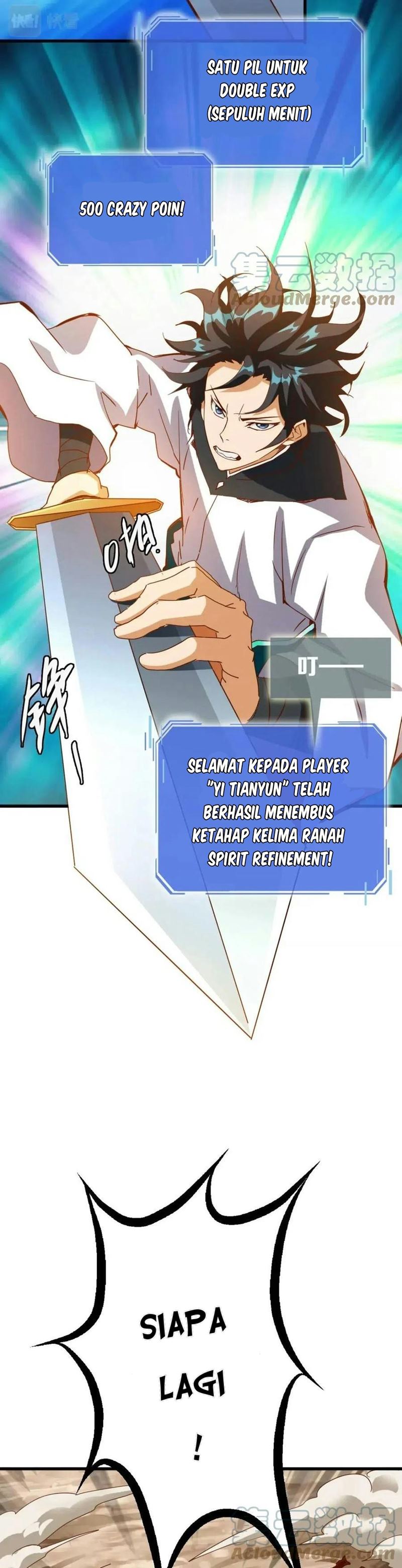 Crazy Leveling System Chapter 19 Bahasa Indonesia
