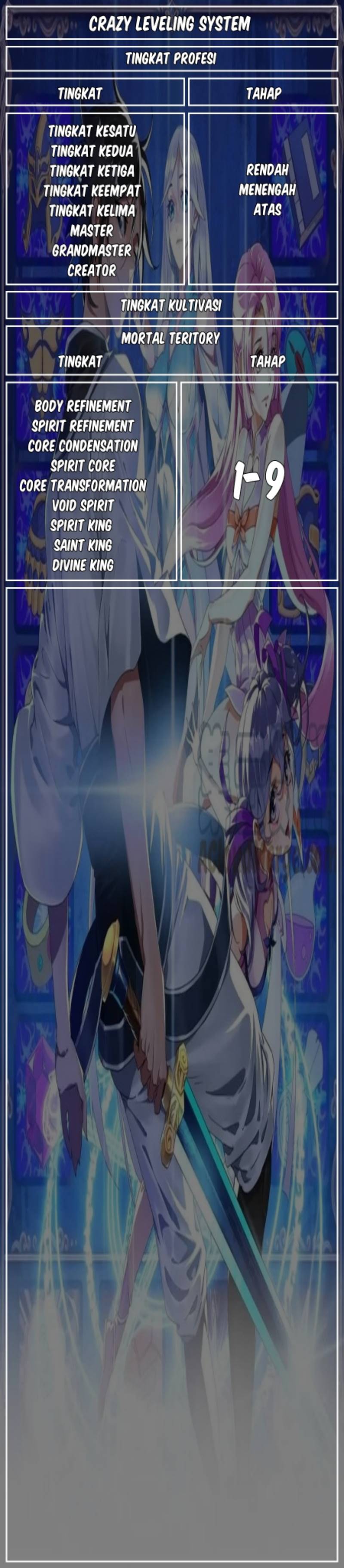 Crazy Leveling System Chapter 33 Bahasa Indonesia