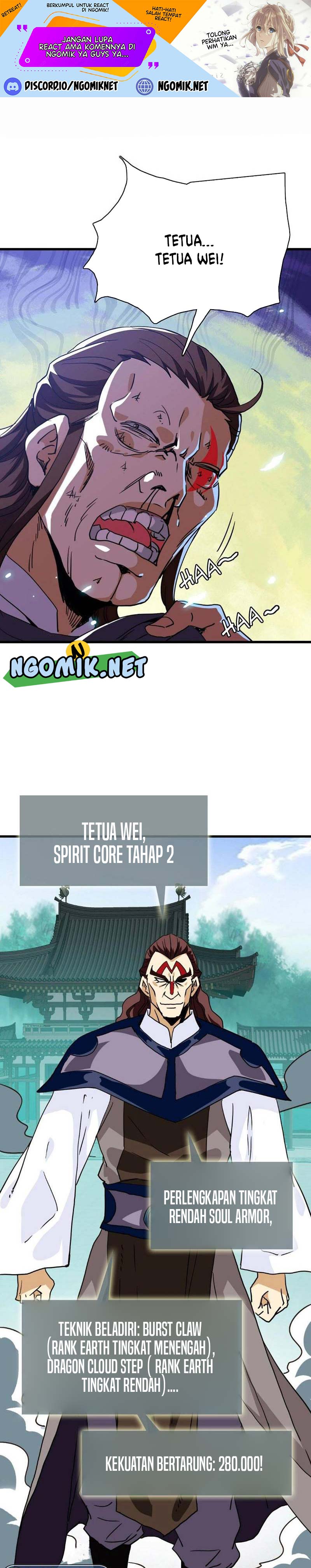 Crazy Leveling System Chapter 57 Bahasa Indonesia